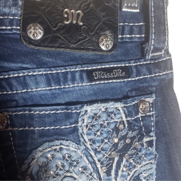 Miss Me Women’s Skinny Leg Jeans Size 25 - Picture 6 of 6